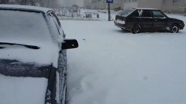 #Жесть #Апрельская весна. #Чудо природы.