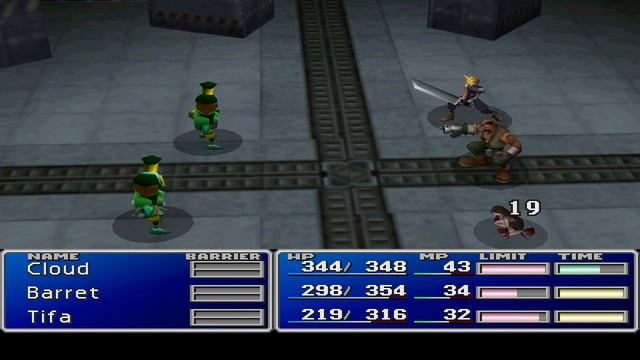 Final Fantasy VII  Generator 2  Airbuster Boss  Protecting Aeris  Part 2