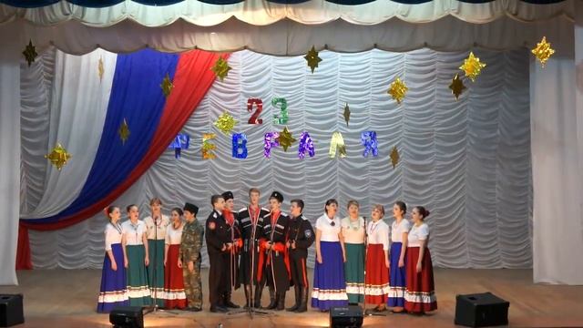 17 февраля 2017 г Смотр художественной самодеятельности в самой обычной средней школе станицы Ново смотреть онлайн