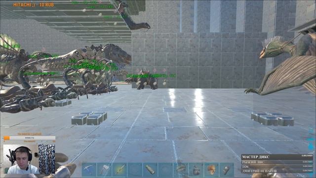 ARK Survival Evolved. Рушим дом и делаем ремонт.