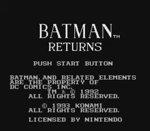 Batman Returns - все боссы