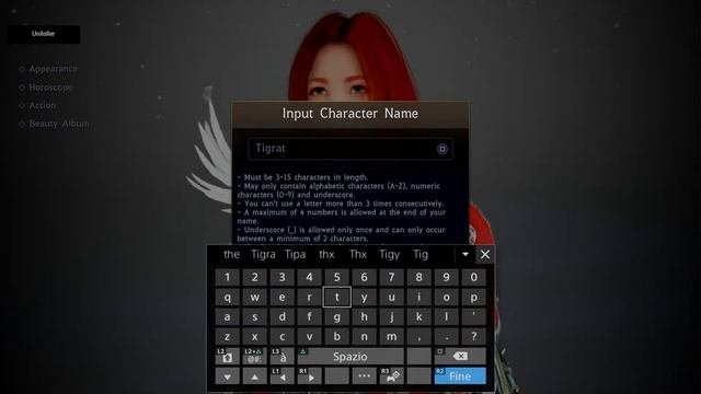 Black Desert Creazione Personaggio  PS4 Live Di Uniloller