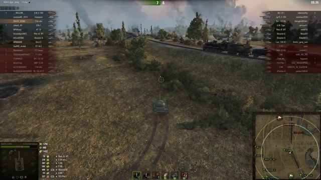 Т-54 облегчённый Огненная дуга Стандартный бой