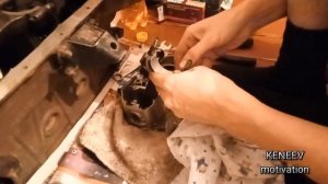 Как собрать мотор дома? СОБРАТЬ ПОРШЕНЬ В ЦИЛИНДР БЛОКА  ВАЗ - 2106. мотор жигули