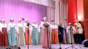 "А я чернява"  Хор русской песни с  Чусовитино,Кузбасс