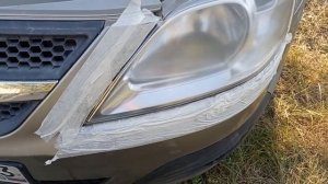 #авто #полироль #автомобили #фара #avto #reno #largus #logan Суперсредство для фар.Китайцы обманули.