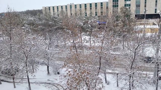 Уфа в апреле.25.04.2014 г.Утро.