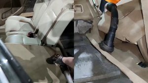 Детейлинг , этапы выполнения химчистки салона авто , удаление пыли , подготовка к чистке салона