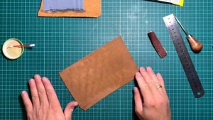№16 Как сделать кожаный чехол для телефона / How to Make a leather phone case