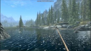 Skyrim рыбалка у камней-хранителей