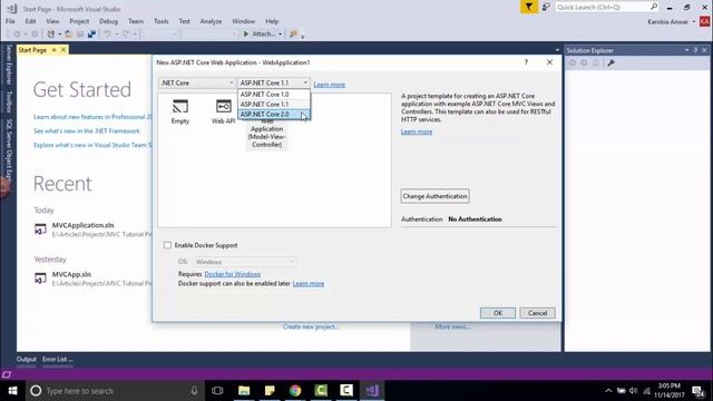 Part 6- ASP.NET Core MVC Tutorial - How to Migrate Asp.net core 1.1 To Asp.net core 2.0
