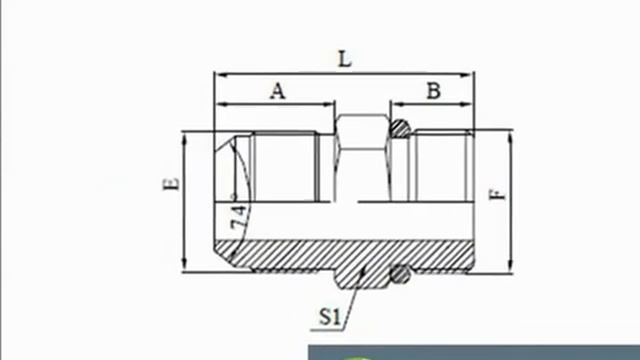 1F 90 Degree Elbow ORFS Male15 смотреть онлайн