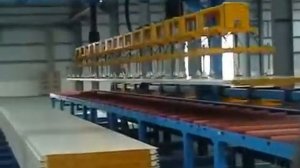 Линия производства сэндвич панелей из Китая !