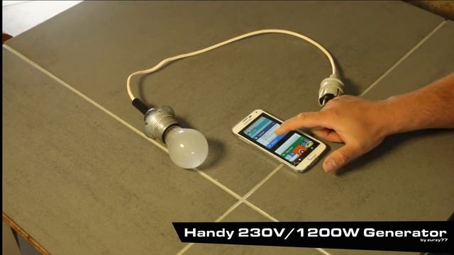 Handy Generator 230V 1200W - Starke APP смотреть онлайн