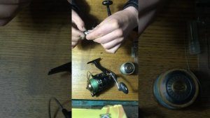 Замена подшипников на катушке