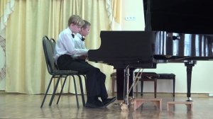 Глеб Белов. Фортепиано. Дуэт. Май 2019