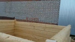 «Велижские срубы» сруб 3 на 4 метров, в лапу полу лафет