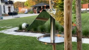 Home 2 Garden - Stainless Steel Bird Feeder