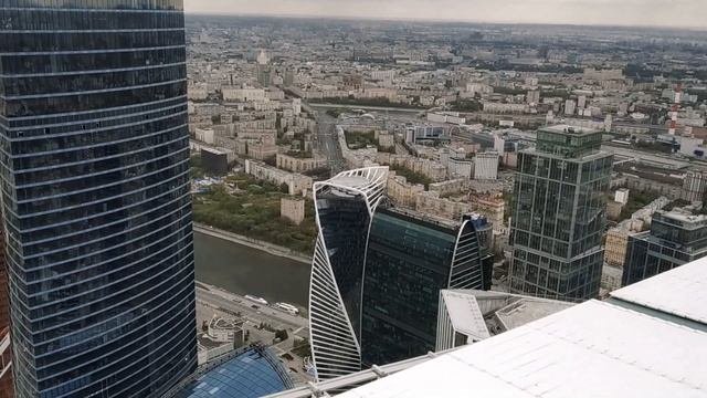 Москва Сити. Самая высокая смотровая площадка в Европе.