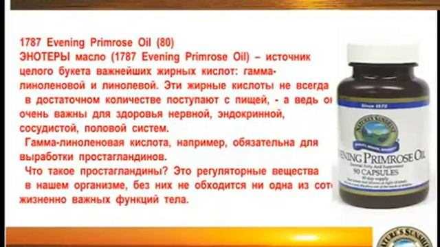 Светлана герасимова для Вас Продукты NSP в ЕС Часть 5 Нутриенты важные для здоровья