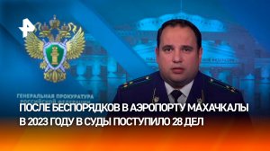 24 млн рублей ущерба и 28 уголовных дел. Беспорядки в аэропорту Махачкалы. Как идет расследование