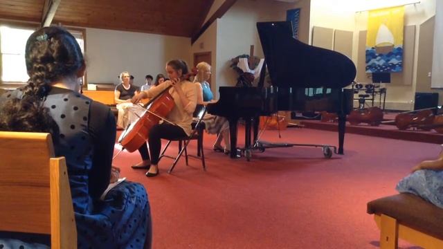 Largo by Dvorak performed by Alena Nesvetaylov and N. Cornellius смотреть онлайн