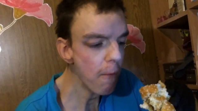 Бургер я кушаю