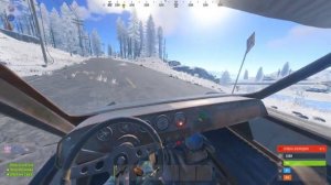 Опер на Матизе получает по заслугам от Дальнобойщика в RUST