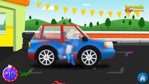 Мультики про машинки для самых маленьких детей   Мойка машин