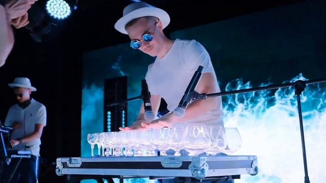 ШОУ поющие бокалы 21, DJ GlassHarp