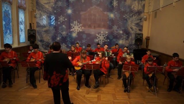 112151 Оркестр русских народных инструментов, г Нижний Новгород Вспомним, братцы, россов славу смотреть онлайн