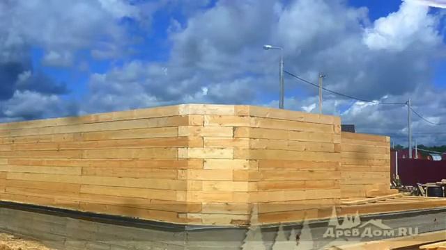 Дом из бруса, МО, д Гончарово смотреть онлайн