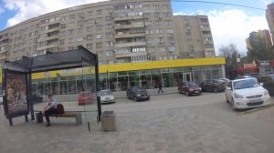 Автобус №21 с Вокзала до посёлка ГЭС весь маршрут, Волгоград, исходник, 4k, Часть 3