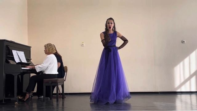 Чернышева Мария Сергеевна. Г. Доницетти, Ария Марии из оперы «Дочь полка». смотреть онлайн