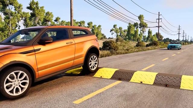BeamNG Drive - Реалистичные автомобильные аварии и погони и ДТП. Бимка.