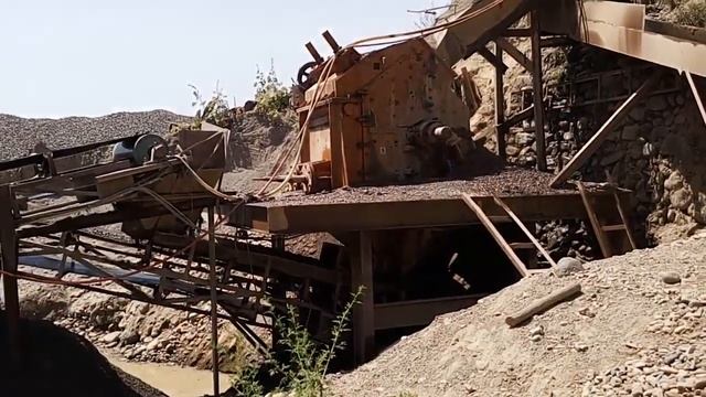 Дробильный комплекс PF в работе