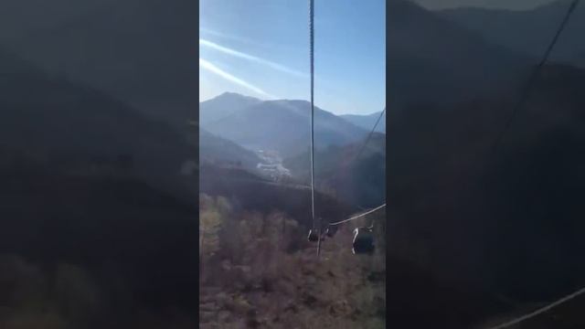 Спусксемся на подъемнике Роза Хутор смотреть онлайн