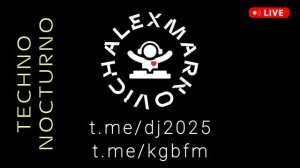 Alex Markovich live techno mix - диджейский техно сет - DJ 2025 - новая популярная техно музыка 2024