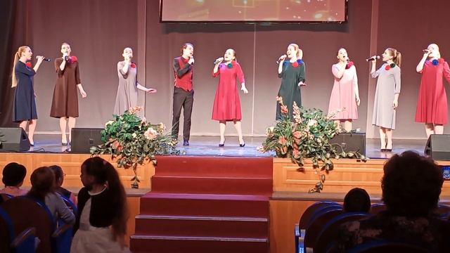 Эстрадно-джазовый хор В. Андреевой Вологда смотреть онлайн