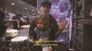 Frank Zummo visits our NAMM booth with a surprise guest!