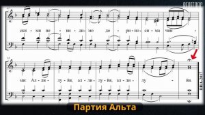 Херувимская песнь. Альт. Греческая. Обиход, #православие #клирос