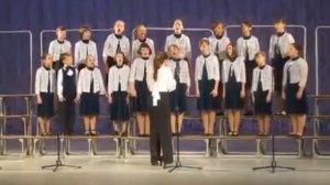 хор 1- 4 классов 'Нотки' ДШИ № 7 г  Калуги  'Колыбельная Марии'