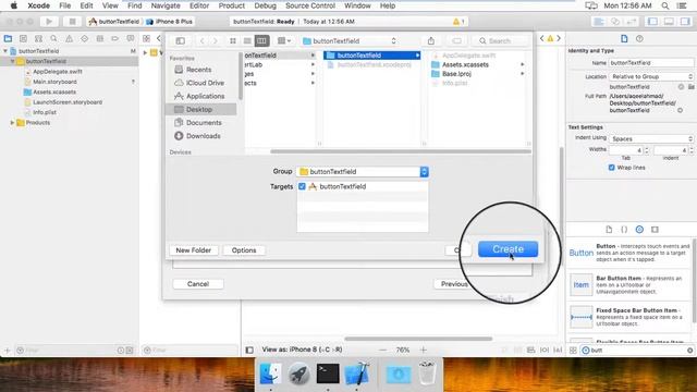 Basics of IOS development with swift Language : 3 - buttons and text field