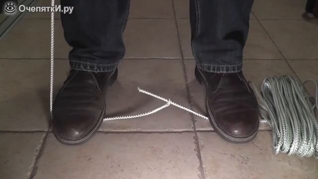 Как разрезать верёвку без инструмента How to cut rope without any tools смотреть онлайн