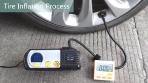 Digital Car Tire Inflator Auto Compressor 12V Super Fast Tyre Pump Air Compressor For Car SUV Tires