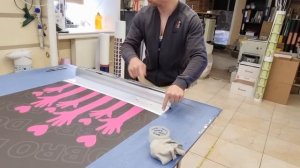 Как заменить полотно в Ролл Апе