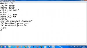 Меню панель для игр через блокнот
