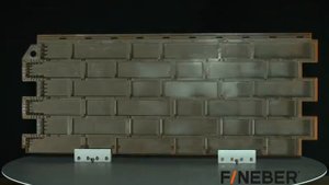 Фасадные панели Дачный Fineber Клинкерный кирпич керамический