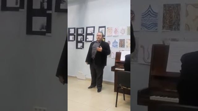 Первое исполнение. Александр Владимиров. Речетатив и Ариозо Верона из оперы "Антонида и Верон".