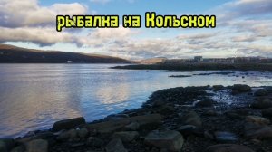 рыбалка на Кольском заливе